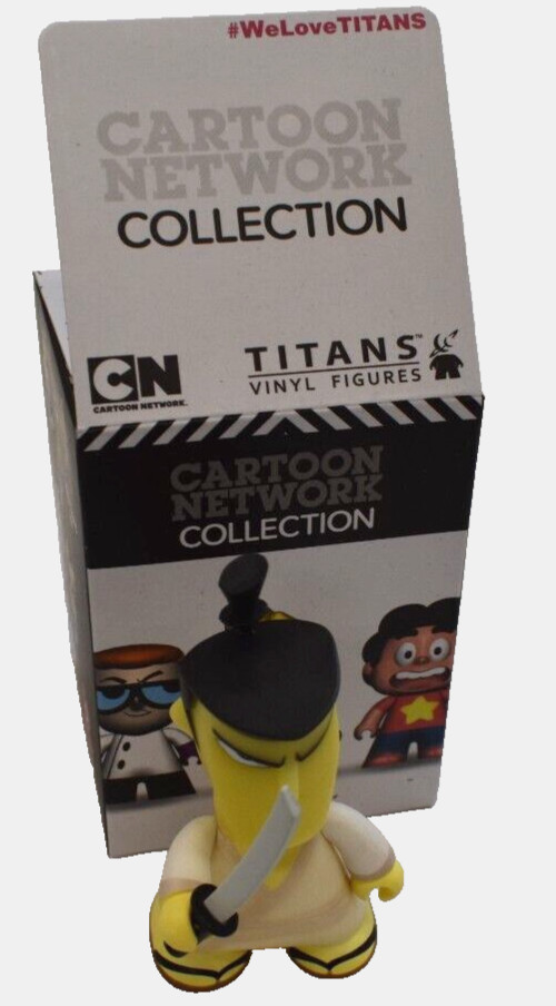 Titans Cartoon Network Collection Samurai Jack Vinyl Figure In Box New