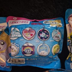 LANKYBOX Mystery Keychain Plushie/Mystery Fig NEW Sealed 7pc LOT w/Display 🔥🔥