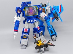 MSS STUDIO Stickers&Acrylic Screen/ABS HEAD Upgrade Kit For SS86 Soundwave