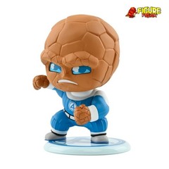 Hot Toys Cosbi Fantastic Four: First Steps Thing Bobble-Head & Collector Card