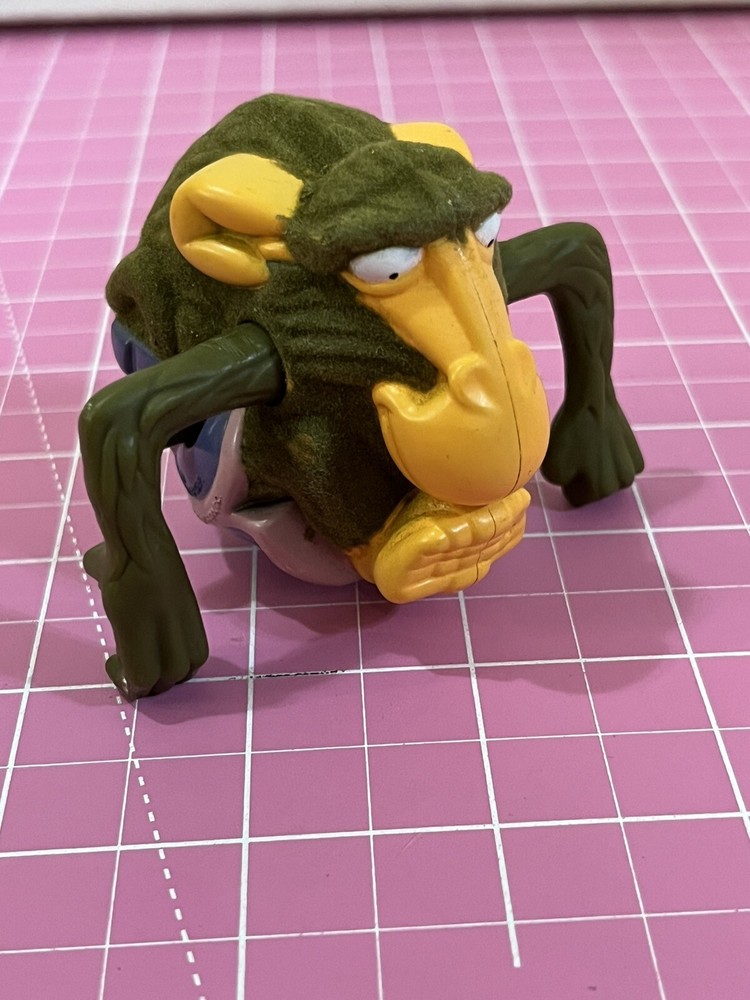 Burger King Monkey 1998 Mayhem 2.25 in. Action Figure Rugrats the Movie