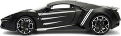 Jada Toys Marvel Black Panther & Lykan Hypersport 1:24 Scale Die-Cast Car