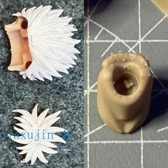 New 1/12 Jujutsu Kaisen Head Accessories For 6″ SHF Gojo Satoru Body（No Figure）
