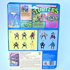 1988 TMNT Original Splinter with accessories and 10 card back – Pre-Owned