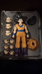 Bandai S.H.Figuarts Son Goku -DAIMA- Dragon Ball DAIMA Figure w/ Alt Faces
