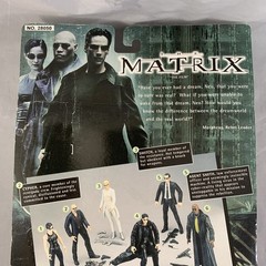 THE MATRIX AGENT SMITH Clear Action Figure WB Toy Vintage 1999 NEW SEALED