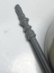 VINTAGE STAR WARS ROTJ 1985 BARADA YAK FACE NIKTO SPEAR STAFF WEAPON ACCESSORY