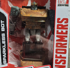 Transformers War for Cybertron Netflix Sparkless Bot deluxe-scale figure
