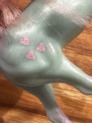 1996 Empire Fantasy Fillies 3” MINI Filly Pegasus MERI CELESTE Pink Blue Marchon