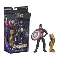 Marvel Legends 6″ Captain America Avengers Endgame Thanos BAF New Sealed Steve