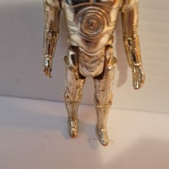 VINTAGE KENNER STAR WARS 1977 C-3PO HONG KONG 100% COMPLETE.