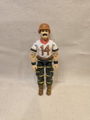 GI Joe General Hawk Footloose Bazooka Low Light Taurus Hasbro Vintage Fig Lot x4
