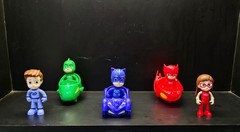 Cartoon Superhero PJ Masks Toy Set