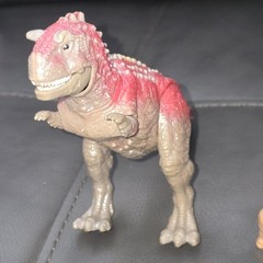 Crazed Carnotaurus Disney’s Dinosaur 2000 Toy Figure & Eema Styracosaurus FLAWED