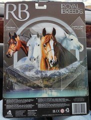 LANARD ROYAL BREEDS QUARTER Horse Figurine And Comb, Quarter Horse