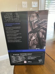 HASBRO STAR WARS THE BLACK SERIES THE MANDALORIAN AND GROGU 2025 2026 MOVIE, NEW