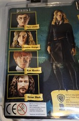 NECA Series 1 Harry Potter Order of the Phoenix Hermione Figure w/ Wand Base NEW