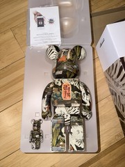 Authentic Medicom BE@RBRICK Utagawa Kuniyoshi haunted Old Palace 100% & 400%