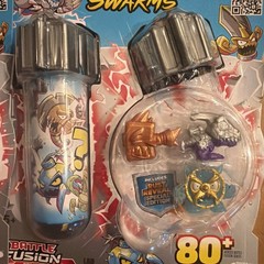3 – 6 Packs Swarms Battle Fusion Series Micro Beasts Lab Packs See Pic Free Ship