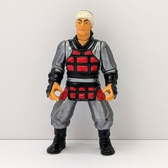 VINTAGE 1993 MOVIE III TMNT SAMURAI EVIL WAR HORSE W/ CASTLE GUARD *INCOMPLETE