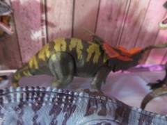 Lot of 6 Made in Indonesia Dinosaurs moveable arms and legs