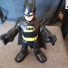 DC Comics Batman Action Figure Plastic Black/Yellow w/ Cape Batman Franchise
