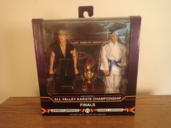 NECA Karate Kid Lot. All Valley, Daniel LaRusso, Johnny Lawrence, Mr. Miyagi