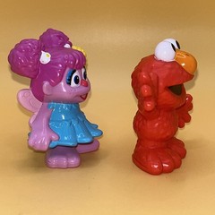 Hasbro Sesame Street Workshop Elmo & Abby Cadabby Figure Cake Topper P5