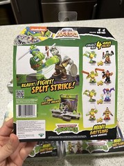 Akedo 2023- Mini Battling Warriors- Teenage Mutant Ninja Turtles – Set 4pcs