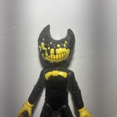 Yellow Bendy Ink Phat Mojo Figure 1903255 Loose Yellow Tone As Is Rare