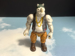 Teenage mutant Ninja turtles Playmates Action Figure lot of 3 Rocksteady Raphael