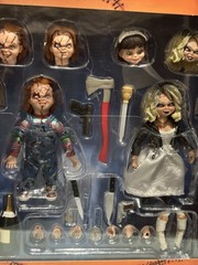 NECA Bride of Chucky Ultimate Chucky & Tiffany 7″ Action Figure 2-Pack Sealed