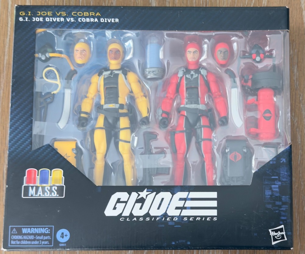 G.I. Joe Classified #169: G.I. Joe Diver vs Cobra Diver – Target Exclusive – NIB