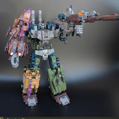 Jinbao Bruticus Decepticon Giant Warbotron Robot Oversized Action Figure NO BOX