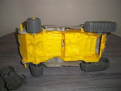 Trappeur Inhumanoids Earth Corps Vehicle Hasbro 1986 NOT COMPLETE repaired