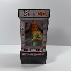 Mattel Ultimate Warrior as Blanka WWE Street Fighter Elite Collection Arcade Pkg