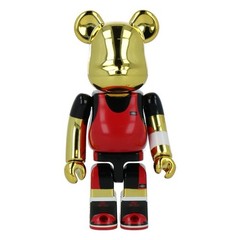 SEALED 100% GOLD Medicom Toy BEARBRICK Michael Jordan 1985 AIR JORDAN Nike @