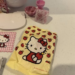 LOT of 2 NEW Miniverse Hello Kitty Balls Make It Food Sanrio & Display
