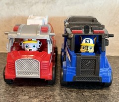 Paw Patrol Big Truck Pups Set of 7 -7 Pup Figures & 7 Big Trucks Rigs