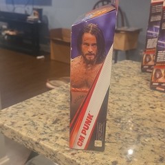 Mattel WWE Elite Collection CM Punk Royal Rumble Action Figure Boxed w/ Mic