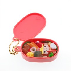 Cute Blind Box Japan Bento Cat Pig Monkey Keychain Figure 1 Random Gashapon Toy