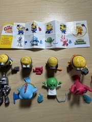 Zuru Gumi Yum Despicable Me Complete Set W/ Gold James Ultra Rare