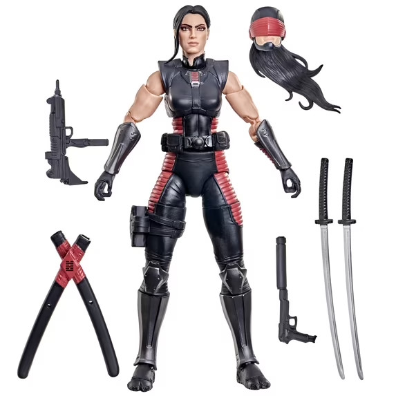 G.I. Joe Classified Series 197, Snake Eyes (Dawn Moreno), 6 Inch Action Figure