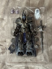 McFarlane Lich King Arthas Figure Elite Edition World of Warcraft WoW OPEN BOX