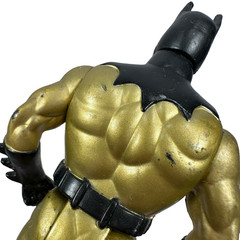 Vintage Kenner DC Comics Aero Strike Batman Action Figure 5″ Gold 1990 Loose