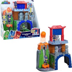 PJ Mask Mystery Moutain Playset Toy Set Disney Catboy & Ninja Figure BRAND NEW
