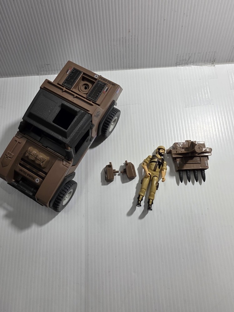 1984 GI JOE VAMP Mark II Jeep 100% Complete w/ Clutch ARAH Vintage
