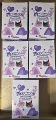 APHMAU MEEMEOWS LOT OF 5 GLITTER EDITION MYSTERY PLUSH BOXES NEW/SEALED