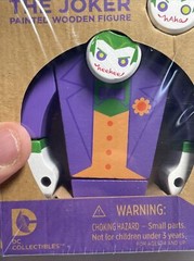Loot Crate Exclusive The Joker Painted Wooden Figure DC Comics 2015 Brand New