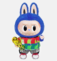 POP MART Labubu The Monster FIFA World Cup Catch The Win Sealed Figure 38 cm